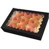 Gcardist Autopop Up - Barattolo per biscotti con finestra, 30,48 x 20,32 x 6,35 cm, 6 pezzi, due usi, pieghevole in un secondo, per pasticceria, biscotti, per imballaggio