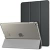 MoKo Cover Custodia Per iPad 6a/5a Gen.2018/2017 da 9,7", Grigio Siderale | Ultra Sottile Leggero Custodia con Funzione di Auto Sveglia/Sonno Retro Semi-Trasparente Rigido