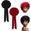 Bangbobi Cappellino di Seta a Due Pezzi per Dormire, Cappellino in Raso per Capelli, Cappellino da Notte in Seta, Berretto da Notte per Donne e Ragazze