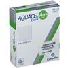 BB FARMA Srl MEDICAZIONE IN HYDROFIBER E IONI ARGENTO AQUACEL AG+ EXTRA 5X5 CM 10 PEZZI