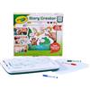 Crayola Story Creator, Tablet Sonoro Interattivo per Bambini con Pennarelli e Fogli, Registra e Riascolta Le tue Storie, Gioco Creativo Senza Schermi, 5+
