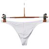 Faringoto Biancheria intima da uomo Slip personali trasparenti Bikini perizoma perizoma, bianco, XL
