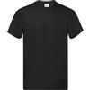 Generic T-Shirt Original T. Maglietta da Uomo Manica Corta Cotone 100% - 1 Maglietta MOD. FRU 61-820-0 (L, Nero)