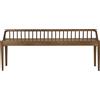 Ethnicraft - Panchina Spindle - Marrone - Teak massello riciclato - Designer Nathan Yong