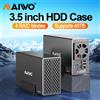 Maiwo Docking station per HDD MAIWO a 2 alloggiamenti Docking station per disco rigido da SATA a USB 3.0 per custodia per disco rigido da 3,5 pollici con custodia per 4 modalità RAID