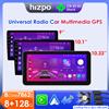 Hizpo Android 14 Autoradio 2 Din 9"/10"/10.33" Universale WIFI GPS RDS Lettore Multimediale Audio per Nissan Toyota Kia VW