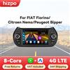 Hizpo 7 "1din Autoradio Android per Fiat Fiorino/Citroen Nemo/Peugeot Bipper Carplay Multimedia Stereo Player Schermo GPS DSP