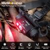 Wurkkos HD50 Lampada frontale a LED 4000LM Torcia ricaricabile ad alta potenza IP67 Impermeabile 21700 Illuminazione da pesca con luce rossa 660nm
