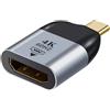 NONE Adattatore da USB Type-C a HDMI, compatibile con 8K, da USB-C a DisplayPort MiniDP 4K e VGA, per laptop, MacBook, TV Box, PS5, Switch, iPad e Galaxy.