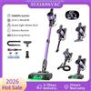 SUXIANGVAC Aspirapolvere Senza Fili, 55Kpa/500W/45min 10 in 1 Potente Aspirapolvere Leggero a Bastone per Casa, Peli di Animali, Pavimenti Duri, Tappeti