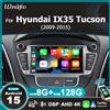 wondefoo Autoradio Android 15 con Schermo da 7'' e Carplay Wireless per Hyundai IX35 Tucson 2009-2015, Sistema Intelligente 2 DIN con Lettore Video