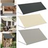 NONE Tenda da Sole a Braccio Estensibile per Esterni, Tettoia Parasole a Parete in Poliestere Impermeabile per Patio, Balcone e Finestra, Protezione UV