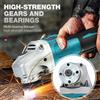 NONE Smerigliatrice Angolare Elettrica Senza Fili Podofo 18V Brushless 125mm a Ioni di Litio per Lucidatura e Taglio Metallo
