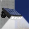 NONE Luci Solari per Recinzioni da Esterno, Impermeabili, per Patio, Giardino, Terrazza e Decorazioni per Cancelli