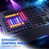 carinamoba Controller di Illuminazione Professionale DMxs12 Black Horse Wing con Flight Case per DJ, Teste Mobili, LED Par e Spettacoli Scenici