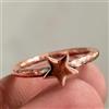 Artisan India Anello di guarigione minimalista di design in rame massiccio, fatto a mano, u...