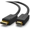 UGREEN Cavo Ugreen DisplayPort maschio Hdmi maschio 4K Ultra HD 60Hz 3m Nero[10203]