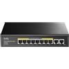 Cudy Switch Cudy GS1010PE 8x10/100/1000Mbps PoE 2xUPL 120W Nero [NUCUDSW8P000006]