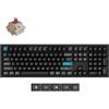 Keychron Tastiera Keychron Q6 Ultra 8K Knob Full Red RGB Meccanica Wireless 2.4GHz Bluetooth Cablato DE Nero [Q6U-M1-DE]