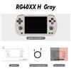 StarTech Console portatile per videogiochi - RG40XX H - Display IPS da 4,0 pollici - Sistema operativo Linux a 64 bit - Oltre 5000 giochi - Batteria da 3200 mAh - Joystick RGB - Colore: grigio