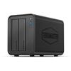 TERRAMASTER F2-425 2 Bay NAS per Principianti e Privati(Diskless) Intel x86 Quad