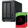 Synology DS725 2 Bay Diskstation NAS (Ryzen R1600 4GB di RAM) 1x 2.5GbE 1x 1GbE
