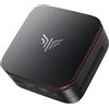 NiPoGi E1 Mini PC ΑΜD Ryzen 5 3500U (3.7GHz 4C/8T) WiFi5 BT4.2 W 11 PRO Migliore