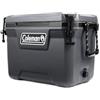 Coleman Convoy 55QT Ghiacciaie rigido isolato, 53 L, Mantiene il freddo fino a 4 giorni, Isolamento completo in schiuma, Frigorifero portatile grande