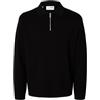 SELECTED MEN Half Noos Slhteller Fn Relaxed-Polo con Mezza Zip Uomo