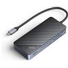ORICO Hub USB-C con custodia per disco Orico OM28P-G2-BK-EP M.2, 10 Gbps, HDMI 4K 60 Hz, PD 100 W