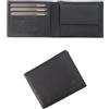 Guinness® Set regalo con portafoglio in pelle nera e portachiavi - Blocco RFID, portafoglio bi-Fold in vera pelle da uomo, porta carte sottile, portafoglio da uomo elegante e durevole - Merchandise