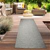 Carpetia Tappeto per interni ed esterni screziato in sisal utilizzabile su entrambi i lati nei colori della sabbia Dimensioni - 67 x 180 cm