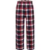 Arshiner Pantaloni del Pigiama Lunghi da Ragazzo con Motivo a Quadri da Bambino Fascia Elastica Vita Pantaloni per Il Tempo Libero con 2 Tasche Pantaloni del Pigiama 5-15 anni