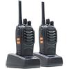 PNI Radio portatile PNI PMR R40 PRO, set con 2 pezzi, 0,5W, ASQ, TOT, monitor, programmabile, batterie 1200mAh, caricabatterie e cuffie inclusi, VOX function