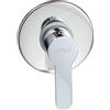 Paini - GIADA 690 Rubinetto Miscelatore Monocomando per Doccia da Incasso, Bagno, Cromato, Design moderno, interamente prodotto e lavorato in Italia