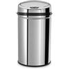 ECHTWERK Cestino, Cestino con sensore, Cestino Elettrico, sensore di Movimento infrarosso, Corpo in Acciaio Inox, capacità 30 Litri, Inox