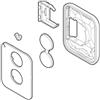ZONAPRO Plastiche Telecomando FLO2RE Ricambio Originale NICE SPCG002500