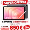 Samsung Galaxy Tab S11 WiFi 256GB 12GB RAM Tablet AI DeX Grigio ⭐️Nuovo