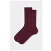Calzedonia Calze Corte Con Cashmere Da Uomo Rosso