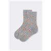 Calzedonia Calzini Fantasia Da Bambini Grigio