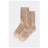Calzedonia Calzini Con Cashmere A Trecce Bambina Rosa