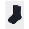 Calzedonia Calzini Con Cashmere A Trecce Bambina Nero