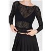 Calzedonia Top In Pizzo Nero