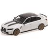 MINICHAMPS BMW M3 CS 2023 1/43 modellino auto pressofuso bianco 410023202