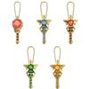 Bandai Sailor Moon Prism Crystal Stick & Rod Set completo di 5 tipi Bandai Gashapon JP