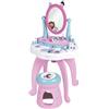 Smoby - Gabby Specchiera 2 in 1, 7600320254, +3 anni, 2in1, tanti accessori, trucchi finti non utilizzzabili