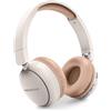 Energy Sistem Radio Color Cuffie Bluetooth con Radio FM (plastica riciclata al 100%, lettore MP3 e Micro SD Player, Tecnologia Bluetooth) Crema