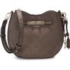 GUESS Donna Borsa a Secchiello Carmella Crossbody Bucket Taupe Logo
