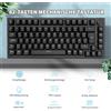 StarTech Tastiera da gaming meccanica - AK820 - Interruttori rossi - Hot-swap - 87 tasti - Illuminazione multicolore - Connessione USB