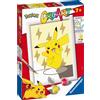 Ravensburger CreArt Pokemon Pikachu - Kit per dipingere con i numeri